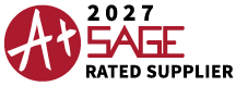 SAGE A+ Rated Supplier for 2027